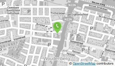 Bekijk kaart van Sanidrome Hofland in Woudenberg