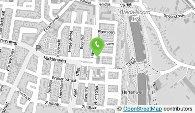 Bekijk kaart van Bij de Buren in Prinsenbeek