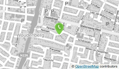 Bekijk kaart van Woudenbergse Apotheek B.V. in Woudenberg