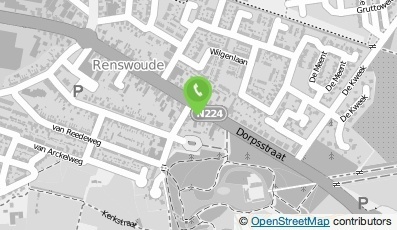 Bekijk kaart van DEvuurwerkwinkel.nl in Renswoude