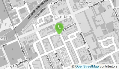 Bekijk kaart van Stichting Dorpshuis Soesterberg in Amersfoort