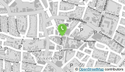 Bekijk kaart van Optiek Verkerk Amersfoort B.V. in Nijkerk