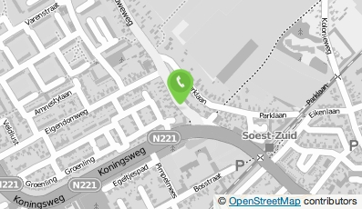 Bekijk kaart van Timmer en Onderhoudsbedrijf Verlaan in Soest