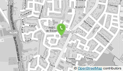 Bekijk kaart van Apotheek Hoogland 1 in Hoogland