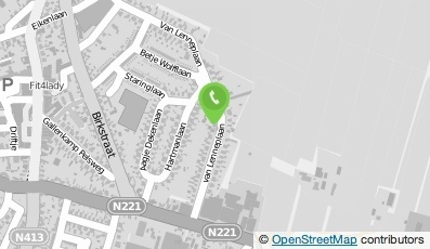 Bekijk kaart van Bouwbedrijf De Groot  in Soest