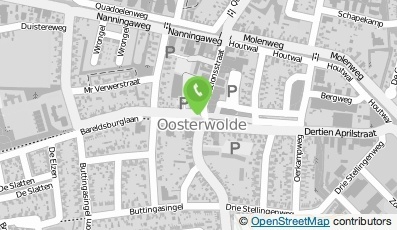 Bekijk kaart van Pearle Opticiens in Oosterwolde (Friesland)