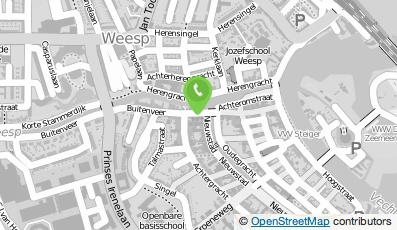 Bekijk kaart van Slijterij Overmars in Weesp