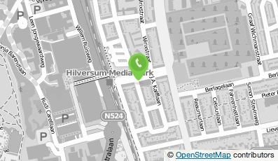 Bekijk kaart van Medsen apotheek Stephenson in Hilversum
