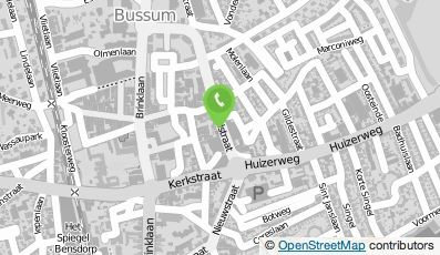 Bekijk kaart van Stoffen & Stofferen in Bussum