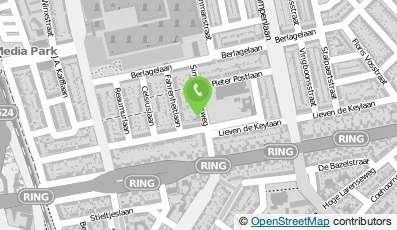 Bekijk kaart van Bouw- en Onderhoudsbedrijf Reijersen in Hilversum