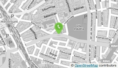 Bekijk kaart van F & P Media B.V.  in Hilversum