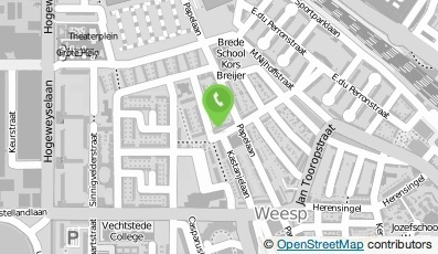 Bekijk kaart van Aannemingsbedrijf Franke  in Weesp