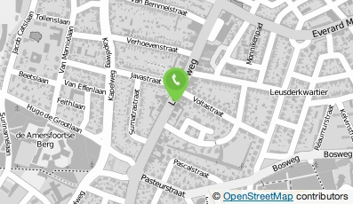 Bekijk kaart van Stomerij Cleaningshop V.O.F. in Amersfoort