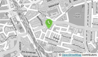 Bekijk kaart van Atelier Sacha Wendt in Hilversum
