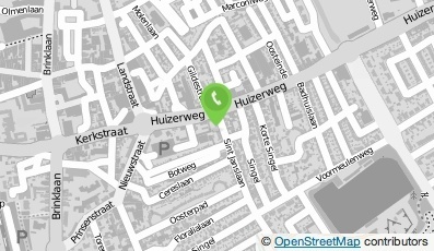Bekijk kaart van Klussenbedrijf Emke  in Bussum