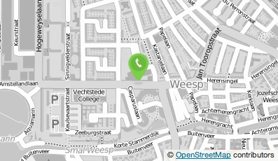 Bekijk kaart van Apotheek Veldsema Weesp B.V. in Weesp