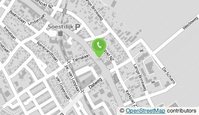 Bekijk kaart van Schilders/Onderhoudsbedrijf Van de Schepop in Soest