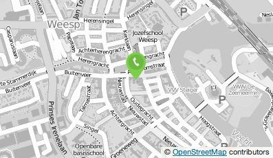 Bekijk kaart van Café diner 't Weesperplein in Weesp
