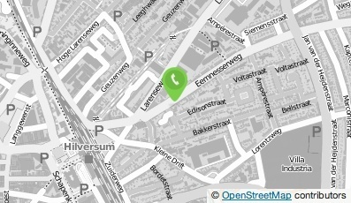 Bekijk kaart van Stukadoorsbedrijf R.W. Spakman in Hilversum