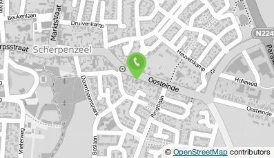 Bekijk kaart van Timmer- en Onderhoudsbedrijf Klok in Scherpenzeel (Gelderland)