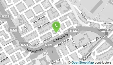Bekijk kaart van Autopoetsbedrijf Jonker in Soest