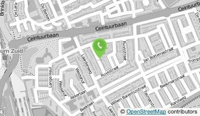 Bekijk kaart van Schilders en Afwerkingsbedrijf J. Verkerk in Bussum