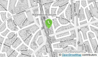Bekijk kaart van Barbier Rogier in Bussum