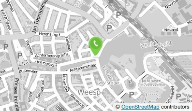 Bekijk kaart van V.O.F. Gijzen & Van Dijk in Weesp
