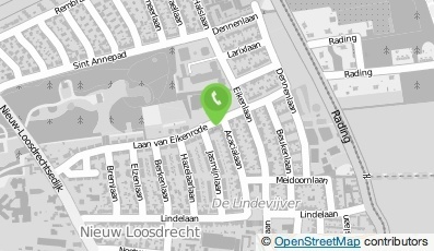 Bekijk kaart van Timmerbedrijf Ockhuijsen  in Loosdrecht