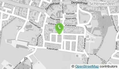 Bekijk kaart van P&O dienstenburo K. van den Ende in Lunteren