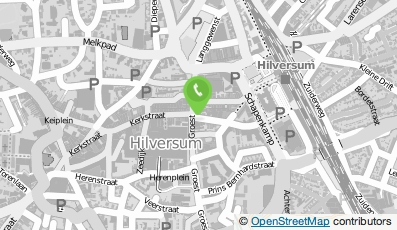 Bekijk kaart van Het Wapen van Hilversum in Hilversum