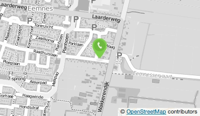 Bekijk kaart van Loonbedrijf Oscar Bon in Laren (Noord-Holland)