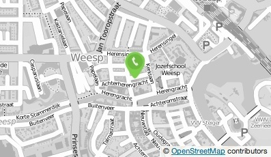 Bekijk kaart van P.A.M. Willems HR Interim Management & Advies in Weesp