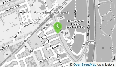Bekijk kaart van Sorce Amersfoort in Hooglanderveen