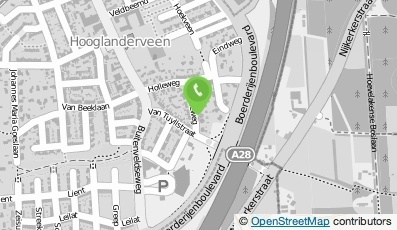 Bekijk kaart van Vloerenbedrijf Terpstra  in Hooglanderveen