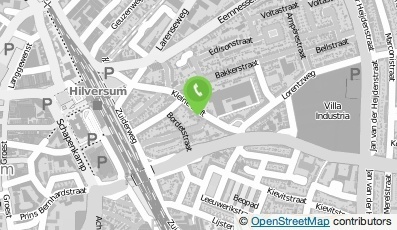 Bekijk kaart van Studio Streep  in Hilversum