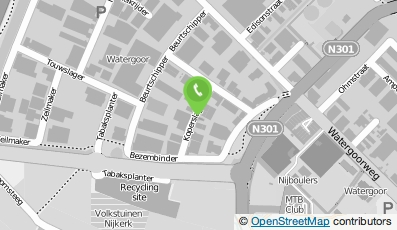 Bekijk kaart van DSW Wasstraat B.V. in Nijkerk