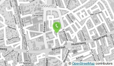 Bekijk kaart van Eerste Bussumse Glashandel  in Bussum