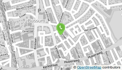 Bekijk kaart van Nikirima Holding B.V. in Bussum
