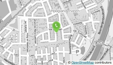 Bekijk kaart van Administratiekantoor Botterblom in Hooglanderveen