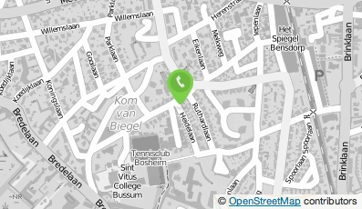 Bekijk kaart van T&T Wilma Wedman in Bussum