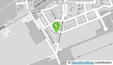 Bekijk kaart van Gusta's Kinderopvang in Kraggenburg