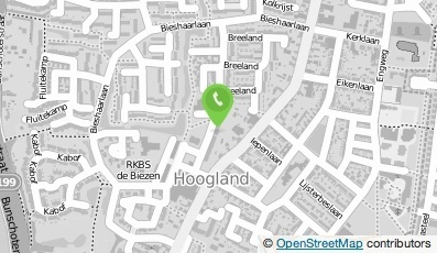 Bekijk kaart van Pedicurepraktijk Hoogland  in Hoogland