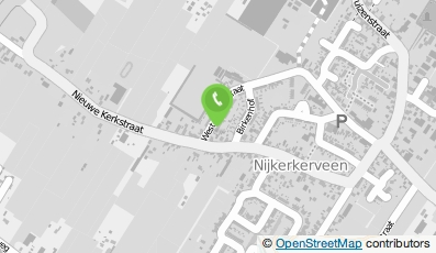 Bekijk kaart van Rijschool Meinte in Nijkerkerveen