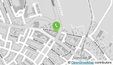 Bekijk kaart van Schildersbedrijf Visscher in Soest