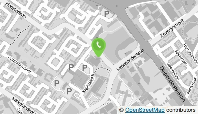 Bekijk kaart van Luikinga, Praktijk voor Fysiotherapie in Hilversum