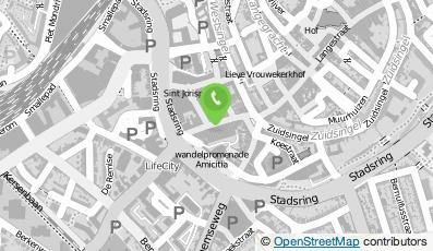 Bekijk kaart van Fysiotherapie Bergstraat in Amersfoort