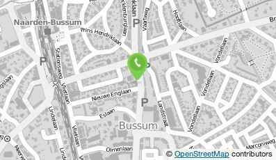 Bekijk kaart van Maatschap Kilian/van Gogh  in Bussum