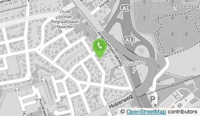 Bekijk kaart van Beeldhoudster Kamphuis in Bussum