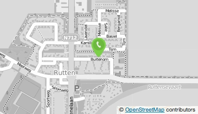 Bekijk kaart van Mutsaers Pioenen in Rutten